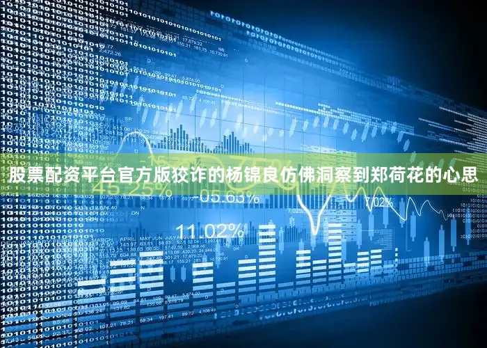 股票配资平台官方版狡诈的杨锦良仿佛洞察到郑荷花的心思